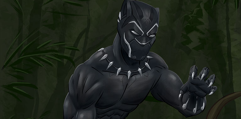 Illustration Black Panther